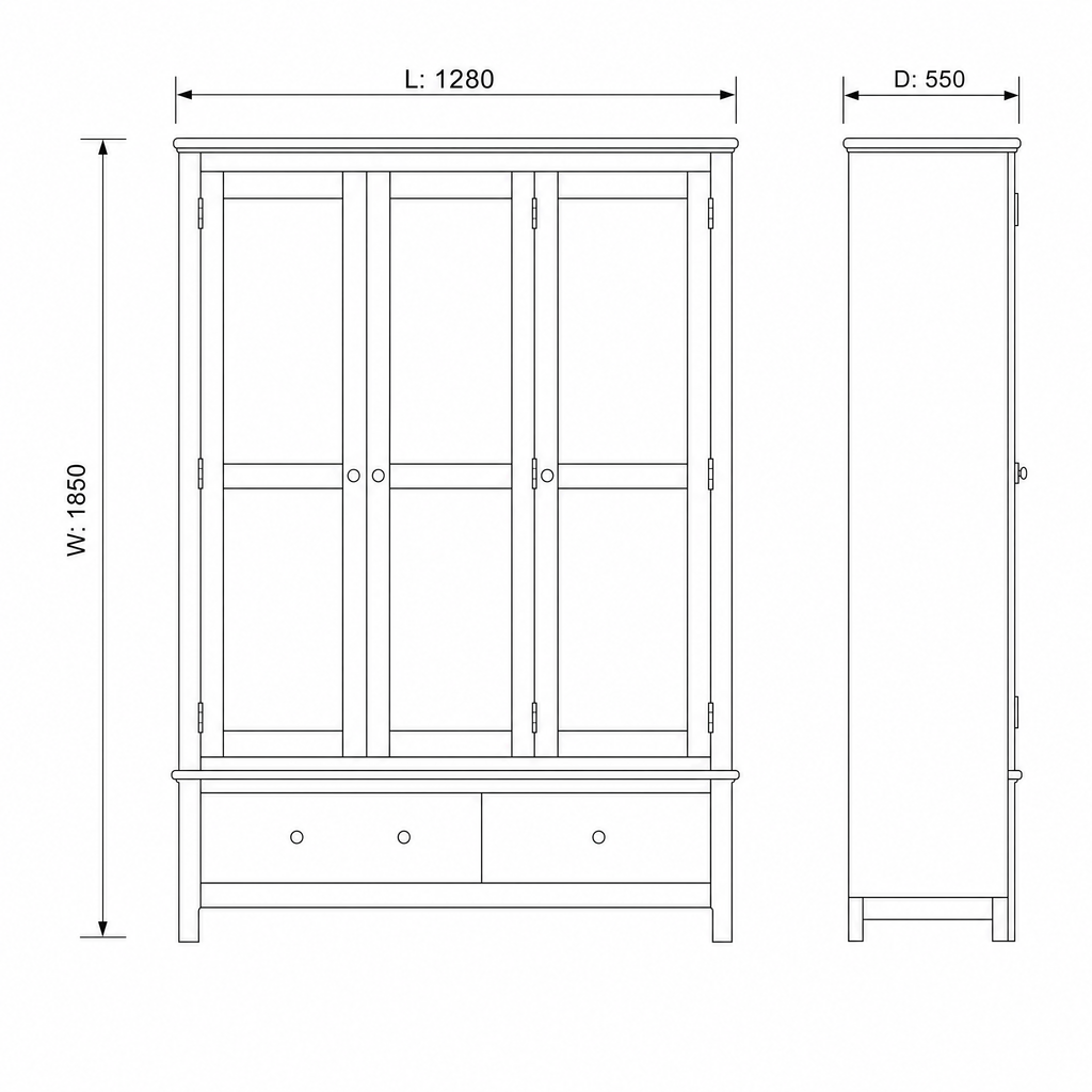 Appleby Triple Robe